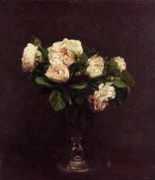Fantin-Latour, Henri - White Roses